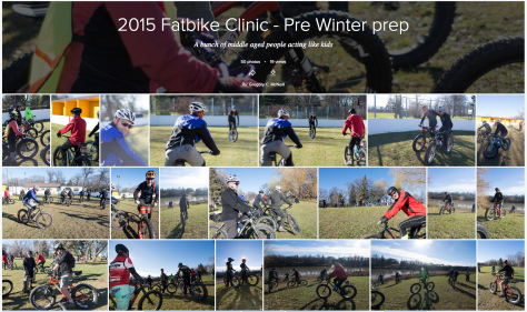 Fat Bike Skills Clinic 8 Nov 2015 - Pic 1