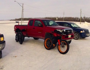 Lake Wpg Ride 3 Feb 13 - 2