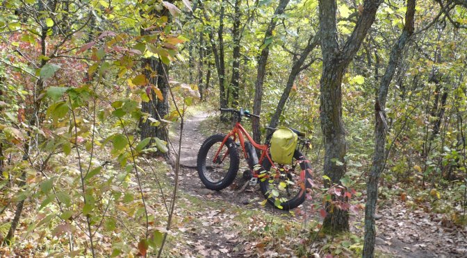 Fatbiking at BHPP on the Oak Ridge Trail