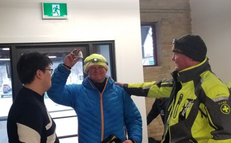 AE 2018 Gregory Finish with Robert Xtreme Sports Medic