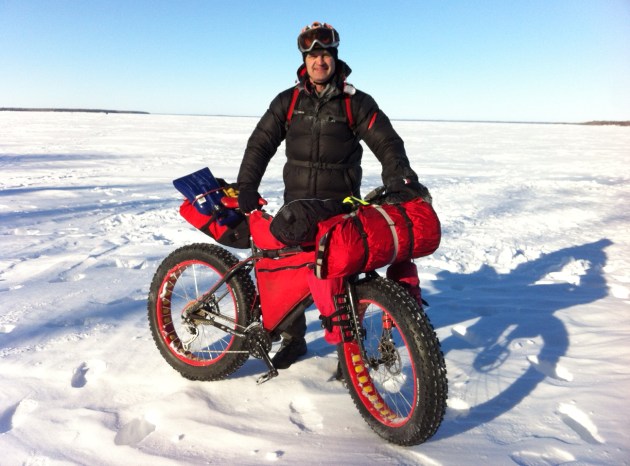 Fat Tom K Loaded Bike at Hecla