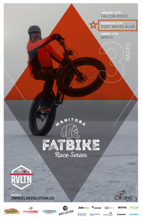MB FatBike Race Series 2017 Poster - Fort Whyte
