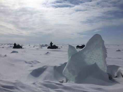 Recce of Lake Wpg with Kevin Champagne 25 Feb 2018 - 0