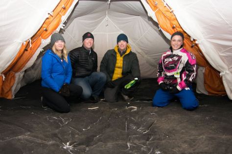 Tent City Camp Site on Red River 20