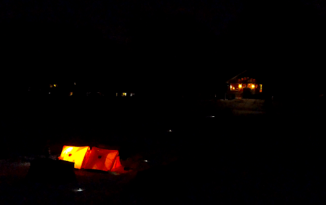 Tent City Camp Site on Red River 3