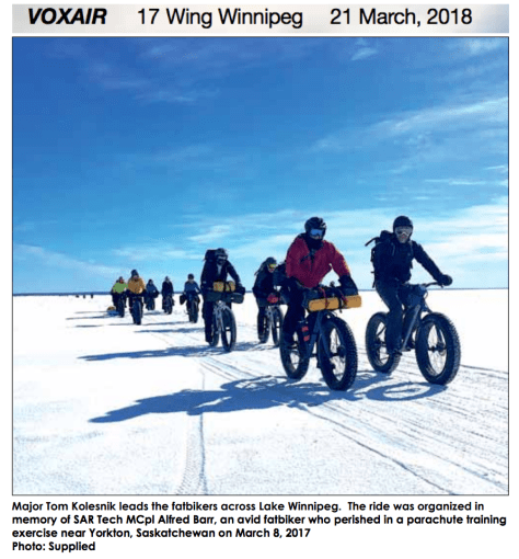 Voxair 21 Mar 18 - Fatbikers Ride to Remember SAR Tech Sgt Alfred Barr - 2